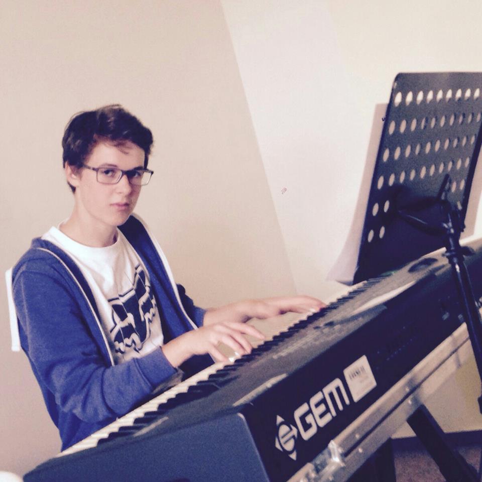 Markus am Piano